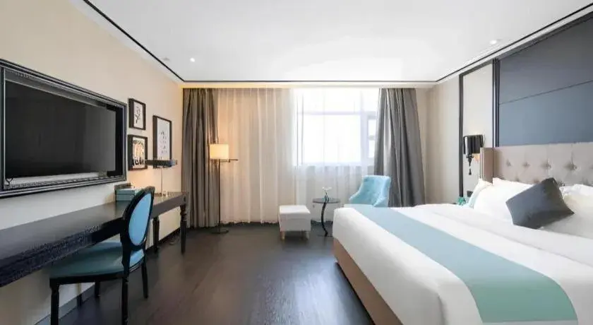 Bed in Xana Hotelle Jinan Daminghu North Gate Bed in Xana Hotelle Jinan Daminghu North Gate