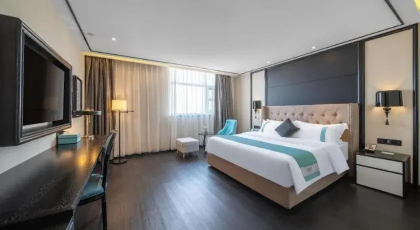 Bed in Xana Hotelle Jinan Daminghu North Gate Bed in Xana Hotelle Jinan Daminghu North Gate