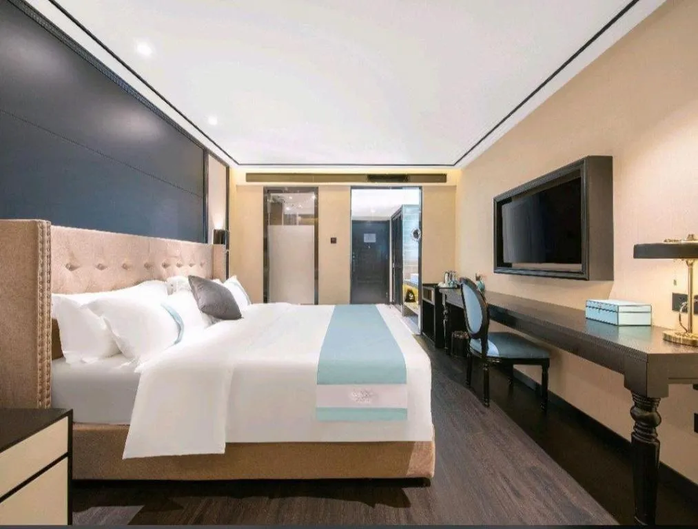 Bed in Xana Hotelle Jinan Daminghu North Gate