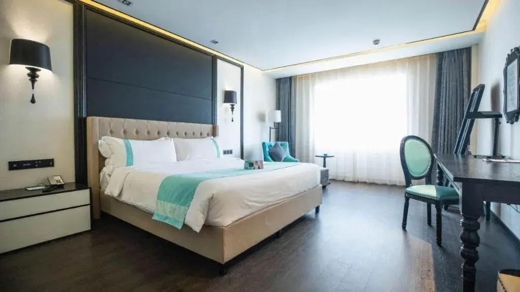 Bed in Xana Hotelle Jinan Daminghu North Gate Bed in Xana Hotelle Jinan Daminghu North Gate