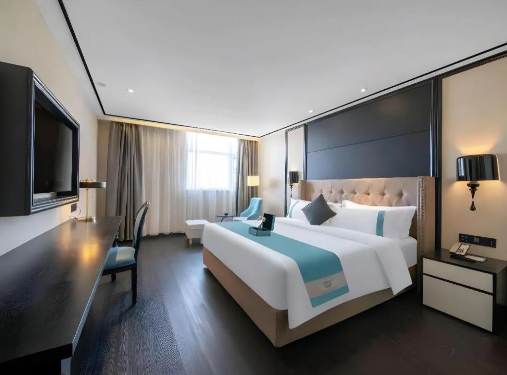 Bed in Xana Hotelle Jinan Daminghu North Gate