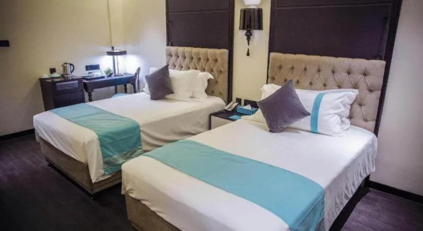 Bed in Xana Hotelle Beijing Olympic Park South Lishuiqiao Metro Station