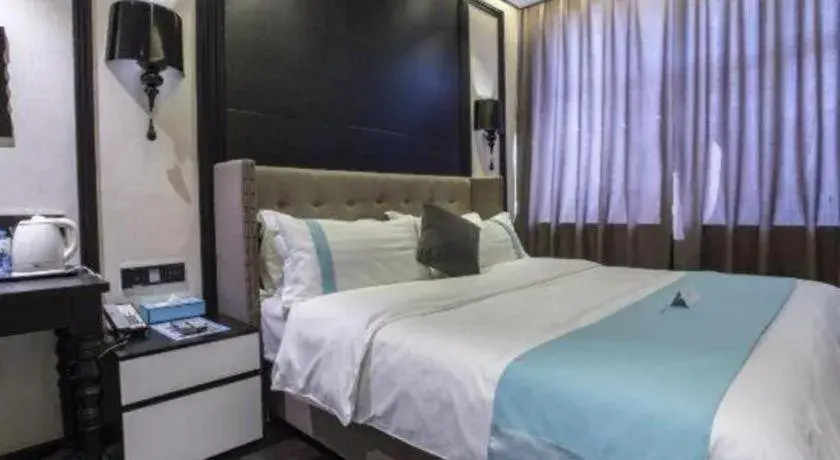 Bed in Xana Hotelle Shihezi Junken Museum Branch Bed in Xana Hotelle Shihezi Junken Museum Branch