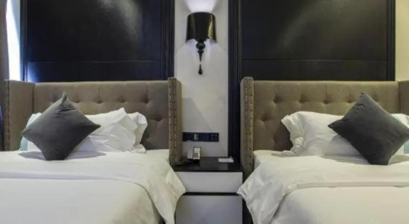 Bed in Xana Hotelle Shihezi Junken Museum Branch