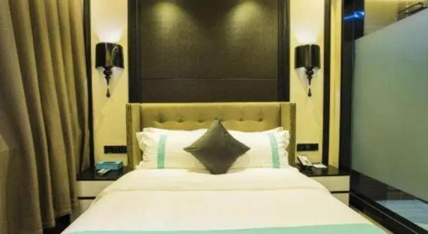 Bed in Xana Hotelle Shihezi Junken Museum Branch Bed in Xana Hotelle Shihezi Junken Museum Branch