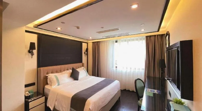 Bed in Xana Hotelle Xiamen Airport Zone Government