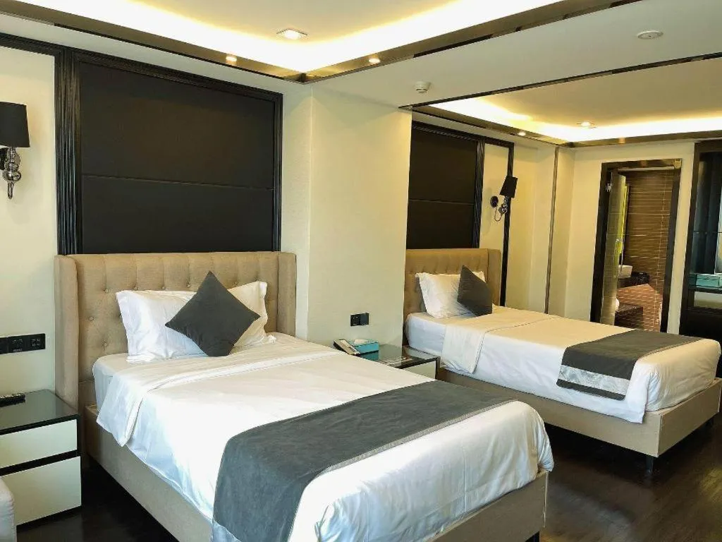 Bed in Xana Hotelle Xiamen Airport Zone Government