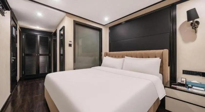 Bed in Xana Hotelle Xiamen Airport Zone Government