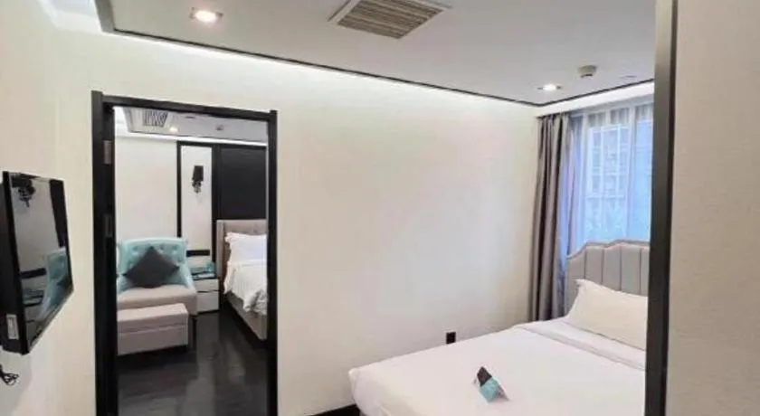 Bed in Xana Hotelle Xiamen Airport Zone Government