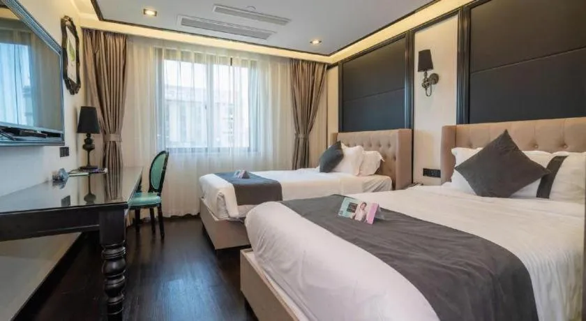 Bed in Xana Hotelle Xiamen Airport Zone Government