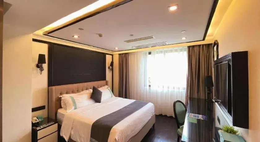 Bed in Xana Hotelle Xiamen Airport Zone Government Bed in Xana Hotelle Xiamen Airport Zone Government