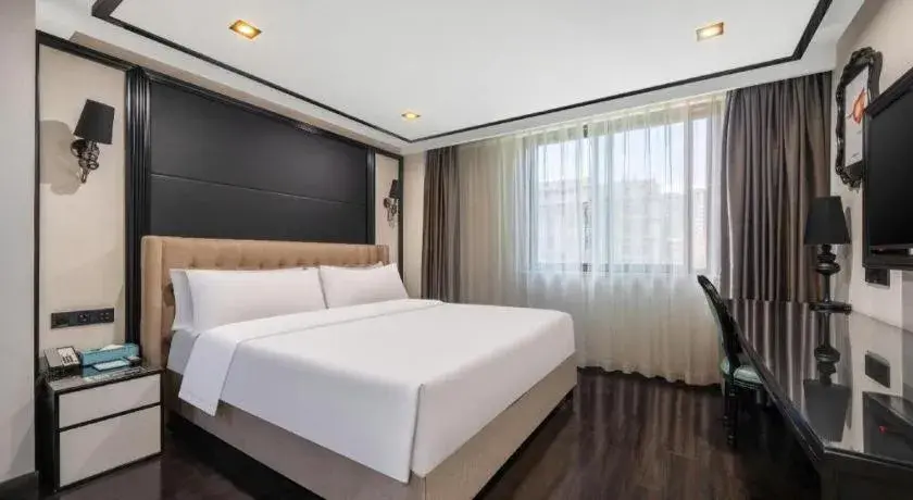 Bed in Xana Hotelle Xiamen Airport Zone Government Bed in Xana Hotelle Xiamen Airport Zone Government