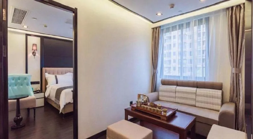 Bed in Xana Hotelle Xiamen Airport Zone Government