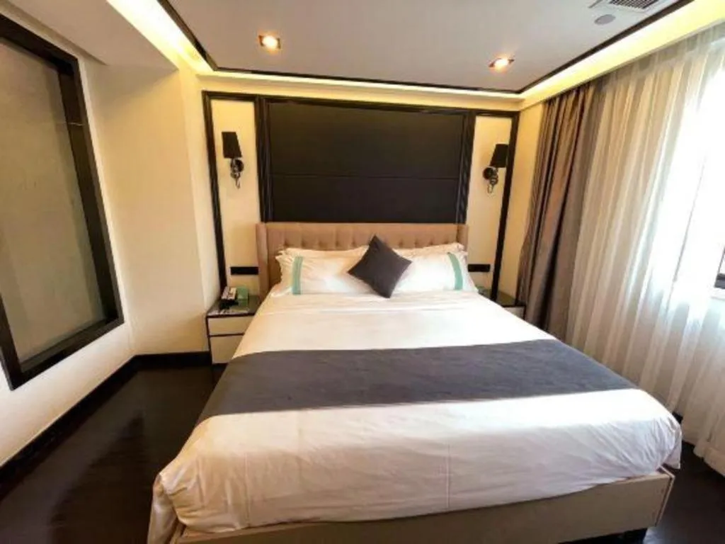 Bed in Xana Hotelle Xiamen Airport Zone Government