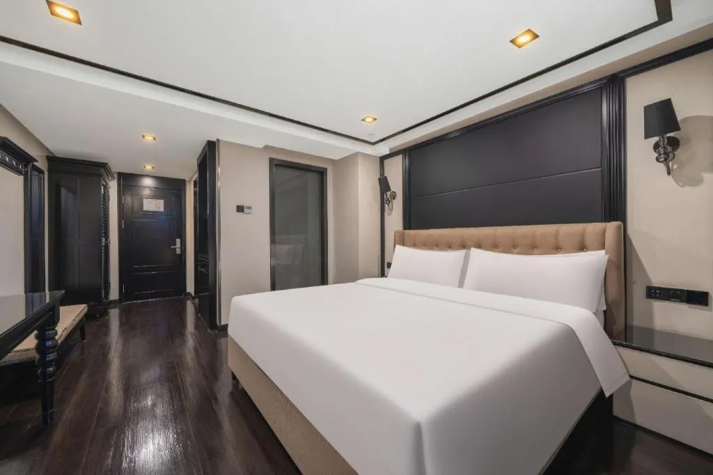 Bed in Xana Hotelle Xiamen Airport Zone Government