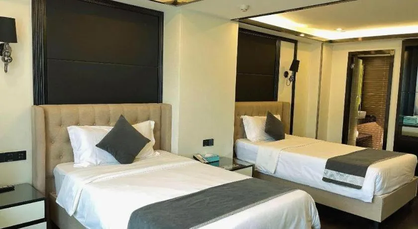 Bed in Xana Hotelle Xiamen Airport Zone Government