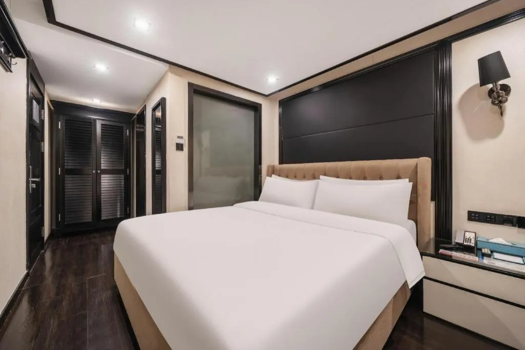 Bed in Xana Hotelle Xiamen Airport Zone Government