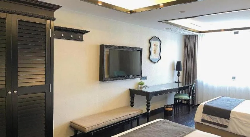 Bed in Xana Hotelle Xiamen Airport Zone Government