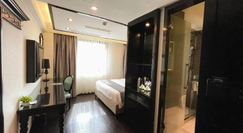 Bed in Xana Hotelle Xiamen Airport Zone Government