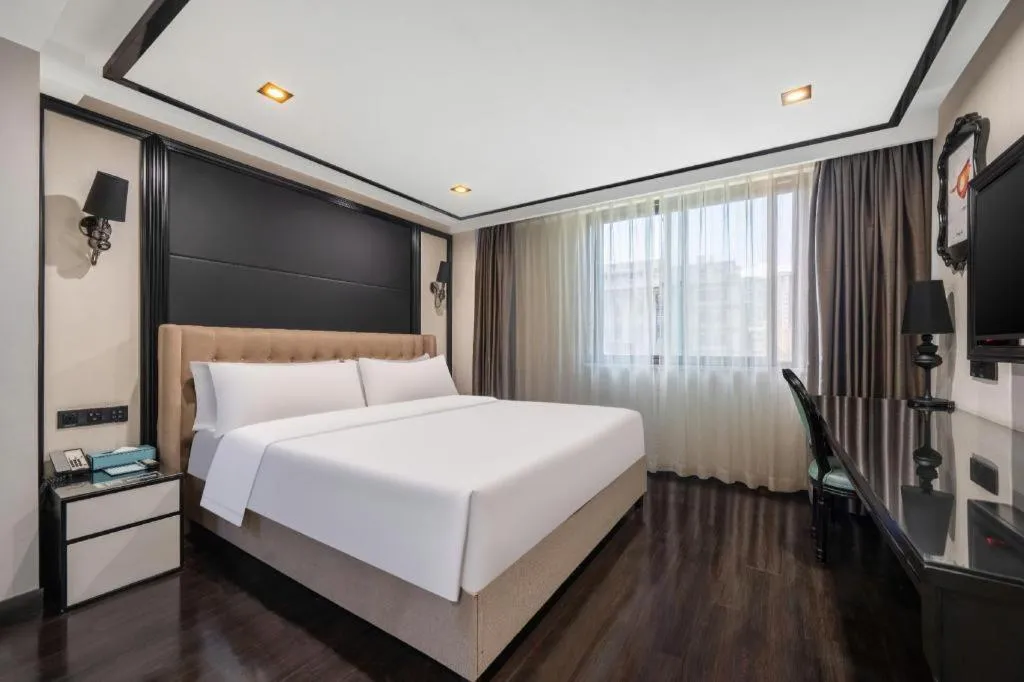 Bed in Xana Hotelle Xiamen Airport Zone Government
