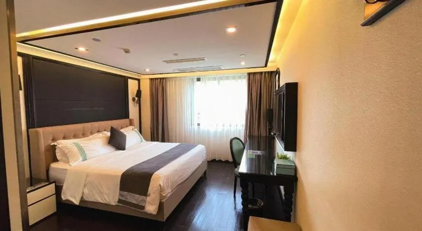 Bed in Xana Hotelle Xiamen Airport Zone Government