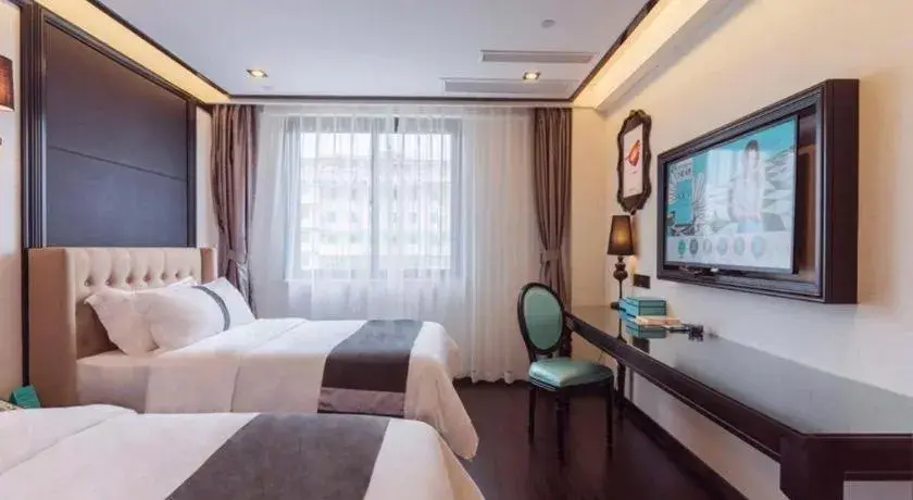 Bed in Xana Hotelle Xiamen Airport Zone Government Bed in Xana Hotelle Xiamen Airport Zone Government