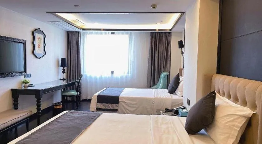 Bed in Xana Hotelle Xiamen Airport Zone Government