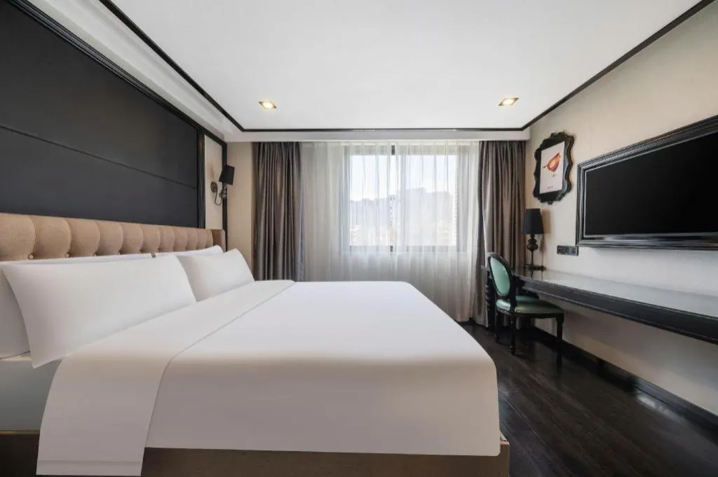 Bed in Xana Hotelle Xiamen Airport Zone Government