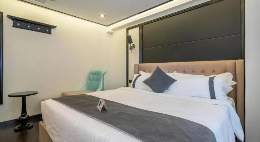 Bed in Xana Hotelle Xiamen Airport Zone Government