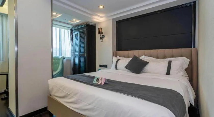 Bed in Xana Hotelle Xiamen Airport Zone Government