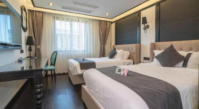 Bed in Xana Hotelle Xiamen Airport Zone Government