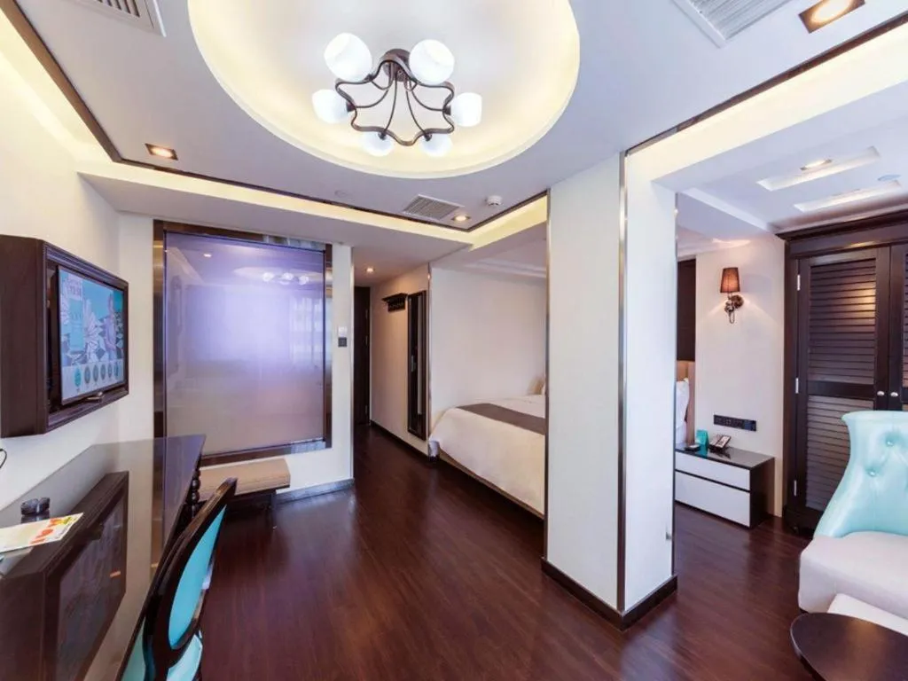 Bed in Xana Hotelle Xiamen Airport Zone Government