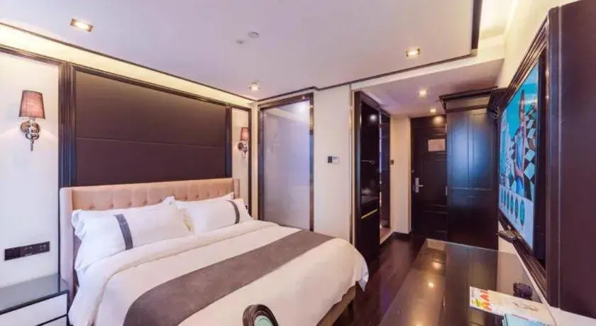 Bed in Xana Hotelle Xiamen Airport Zone Government Bed in Xana Hotelle Xiamen Airport Zone Government