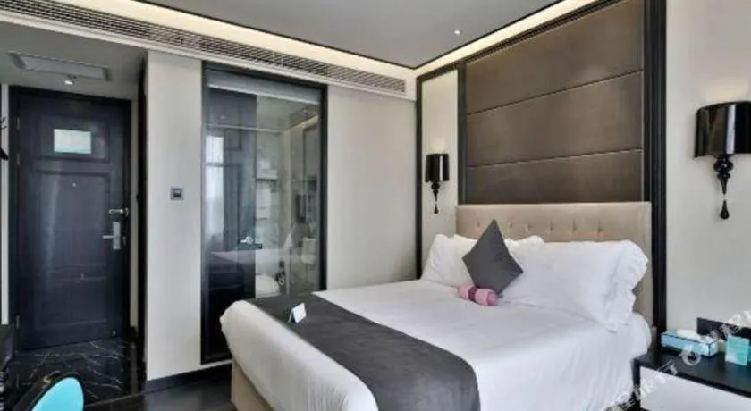 Bed in Xana Hotelle Nanchang Honggutan