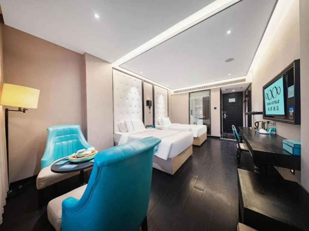 Bed in Xana Hotelle Nanchang Honggutan