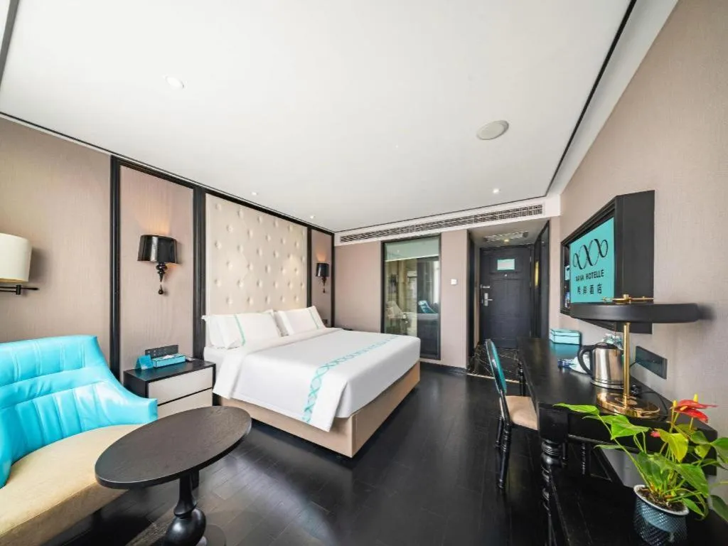 Bed in Xana Hotelle Nanchang Honggutan