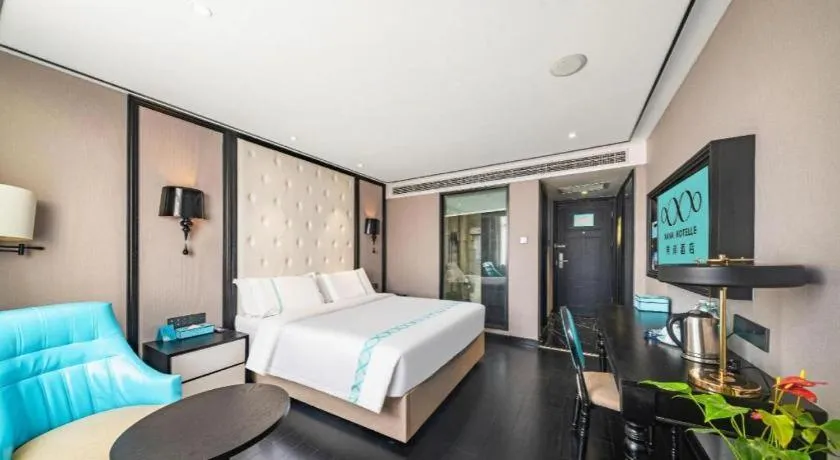 Bed in Xana Hotelle Nanchang Honggutan