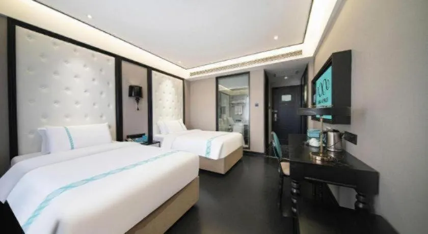 Bed in Xana Hotelle Nanchang Honggutan