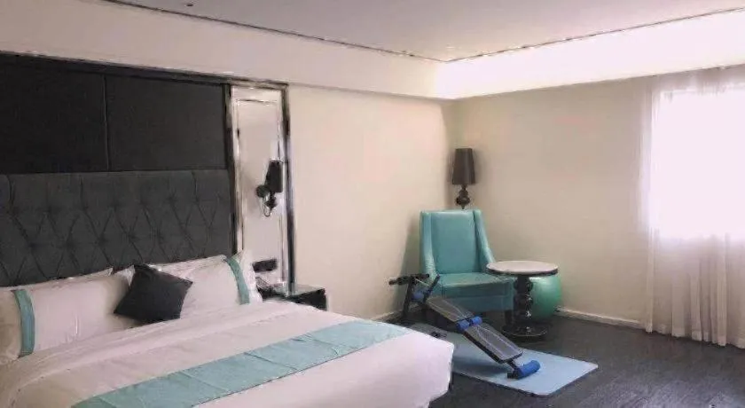 Bed in Xana Hotelle Neijiang City Center Branch