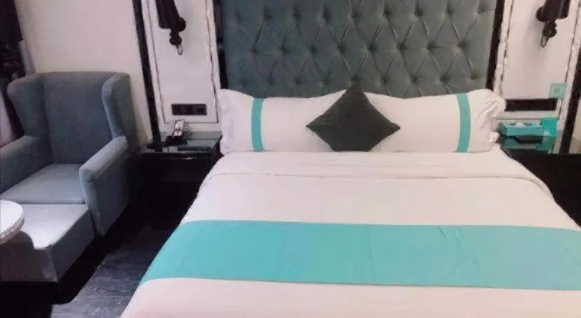 Bed in Xana Hotelle Neijiang City Center Branch