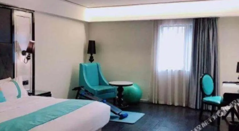 Bed in Xana Hotelle Neijiang City Center Branch