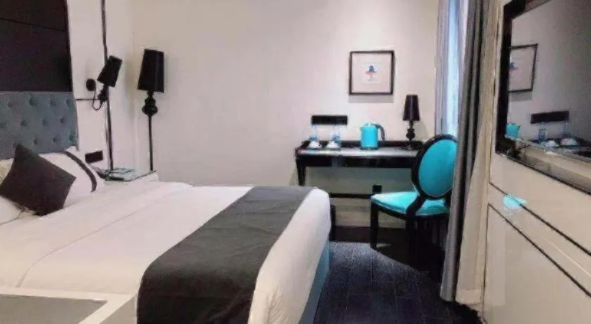 Bed in Xana Hotelle Neijiang City Center Branch