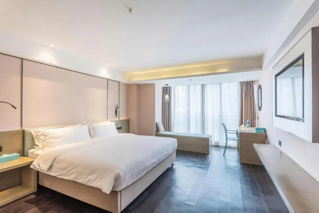 Bed in Xana Lite Guiyang Huaguoyuan Shuangzi Towers