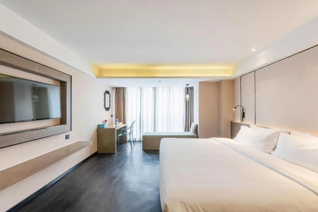 Bed in Xana Lite Guiyang Huaguoyuan Shuangzi Towers