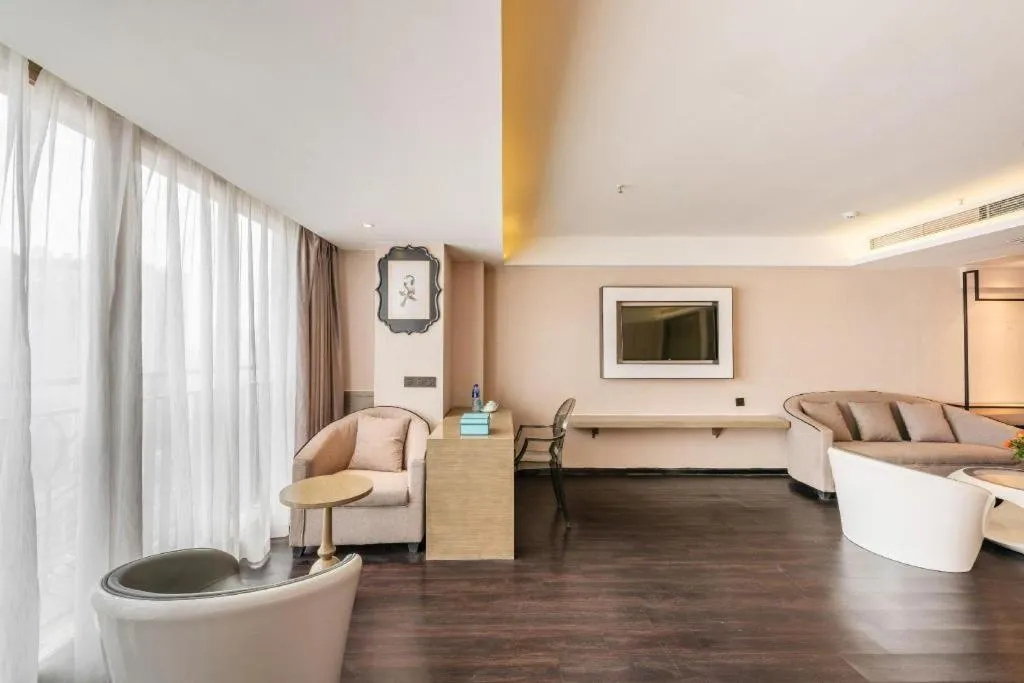 Bed in Xana Lite Guiyang Huaguoyuan Shuangzi Towers