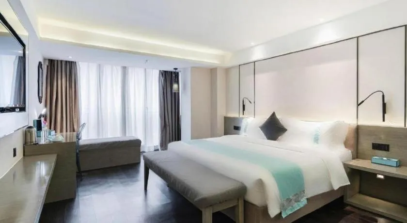 Bed in Xana Lite Guiyang Huaguoyuan Shuangzi Towers