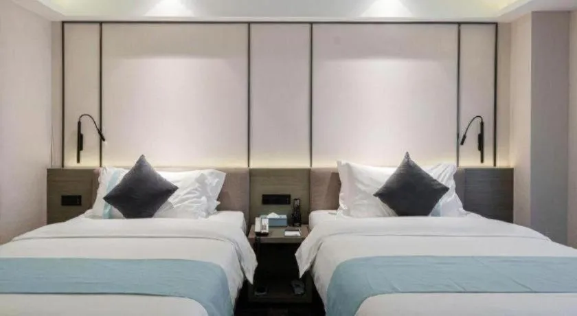 Bed in Xana Lite Guiyang Huaguoyuan Shuangzi Towers