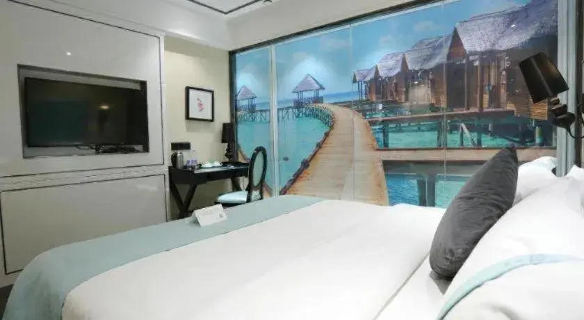 Bed in Xana Lite Neijiang Zizhong Shanghehui Branch Bed in Xana Lite Neijiang Zizhong Shanghehui Branch