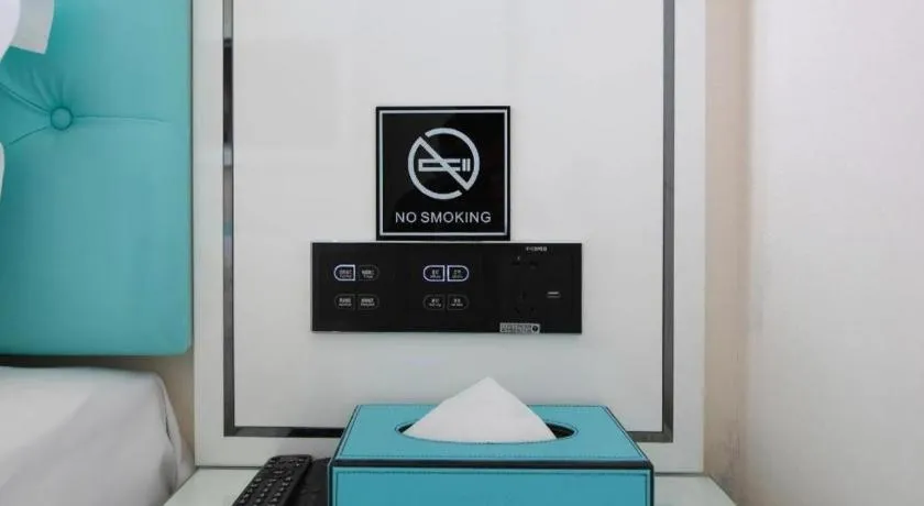 Bed in Xana Hotelle Shijiazhuang Zhongchu Plaza Shizhuang Metro Station