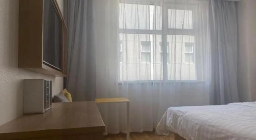 Bed in 7Days Inn Tianjin Airport NO.1 Bridge Branch